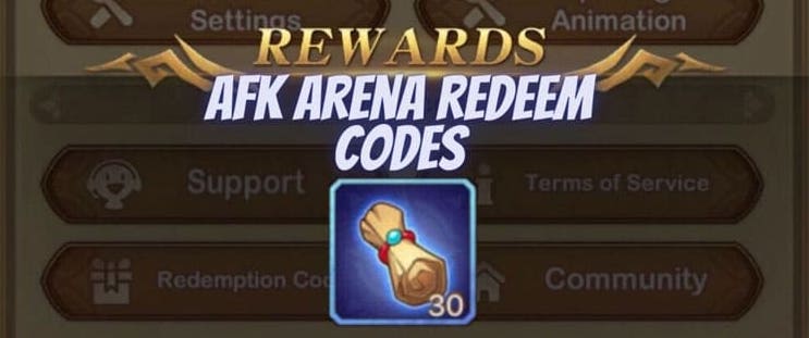 afk arena codes newest
