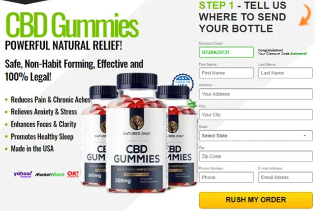 Natures Only Copd CBD Gummies