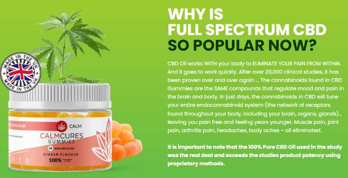 Calm Cures CBD Gummies