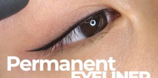 Permanent eyeliner