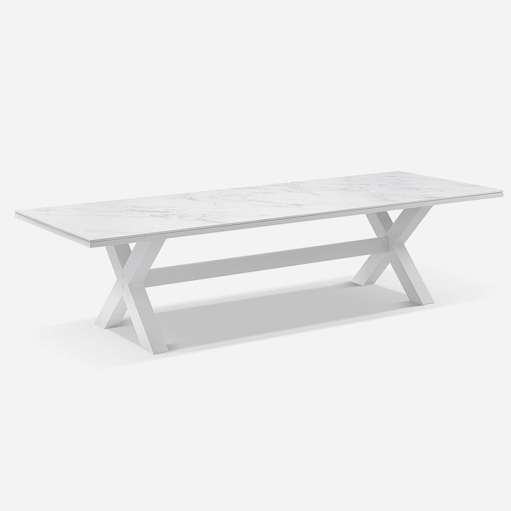 The Perfect White Ceramic Extending Table for Your Dining Room