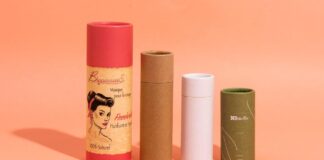 Sustainable Push-Up Paper Tubes
