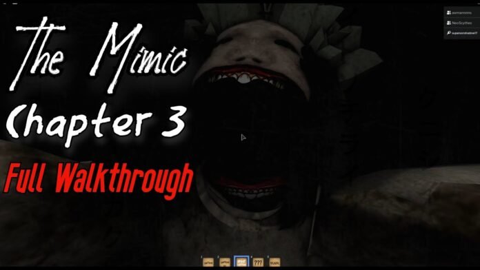 The Mimic Chapter 3 Walkthrough {arpl} Get The Details! - Cyber Sectors