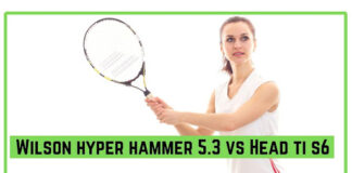 Wilson hyper hammer 5.3 vs Head ti s6