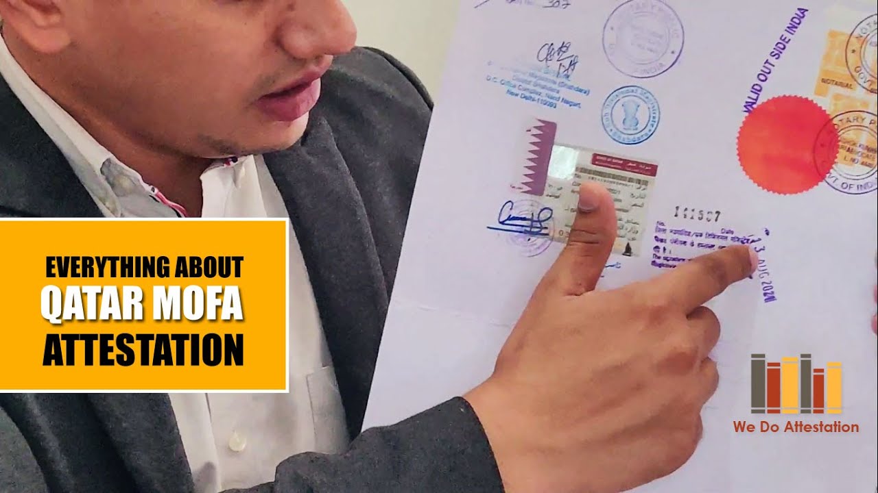 Streamlining Legalization: MOFA Attestation Services in Qatar Made Easy