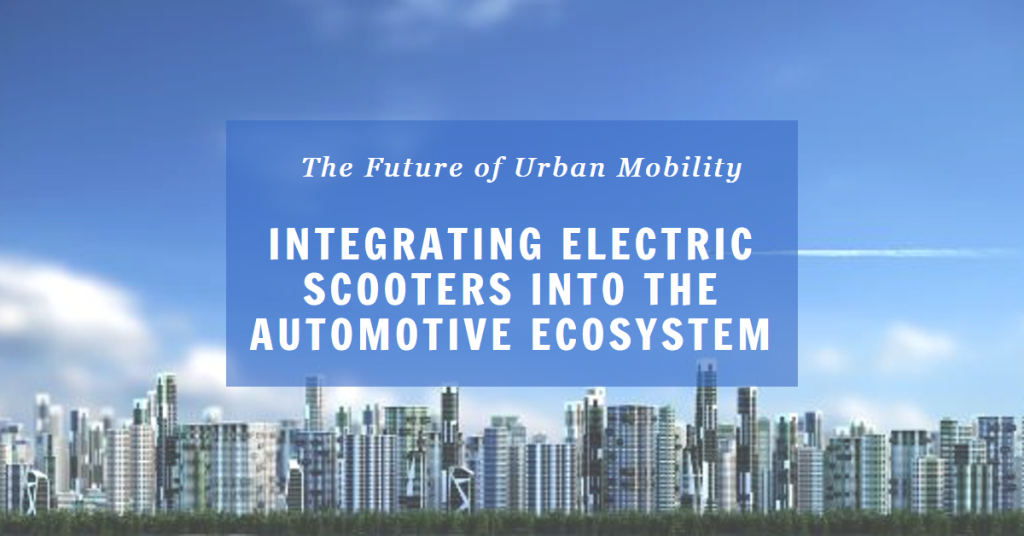 The Future of Urban Mobility: Integrating Electric Scooters into the ...