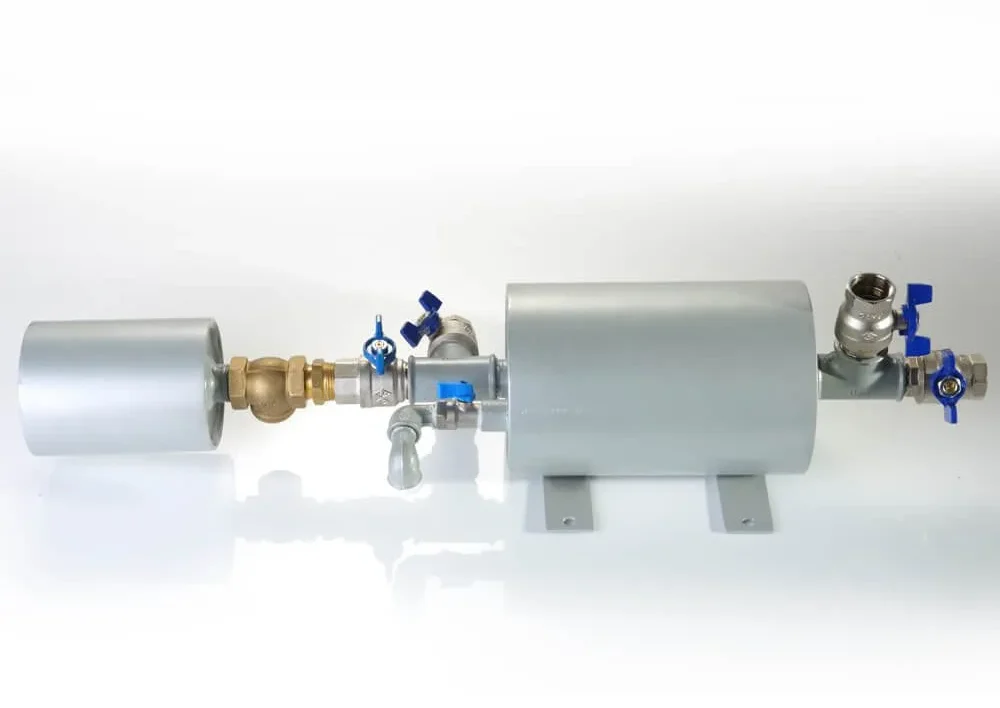 dosing pot on white table